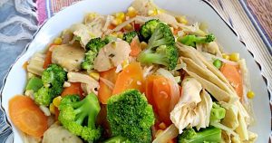 Cah brokoli kembang tahu