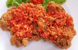 Resep Ayam Tepung Sambal Geprek
