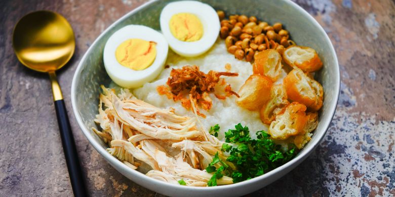 Resep Bubur Ayam Komplet
